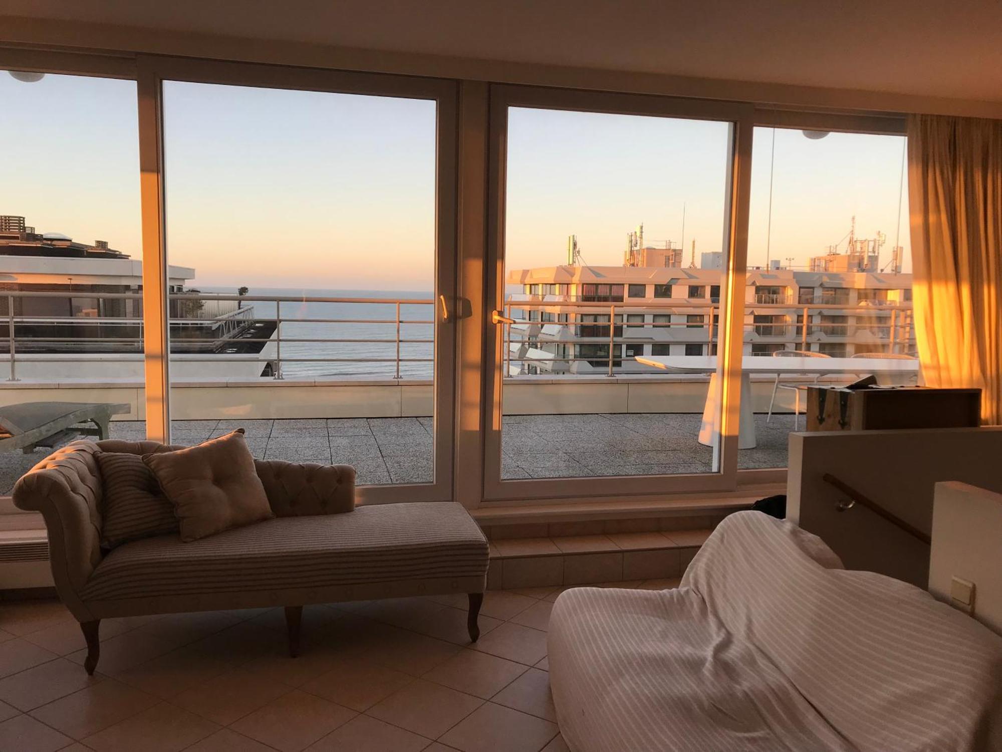 Duplex Penthouse Super Zeezicht Apartment De Panne Exterior foto